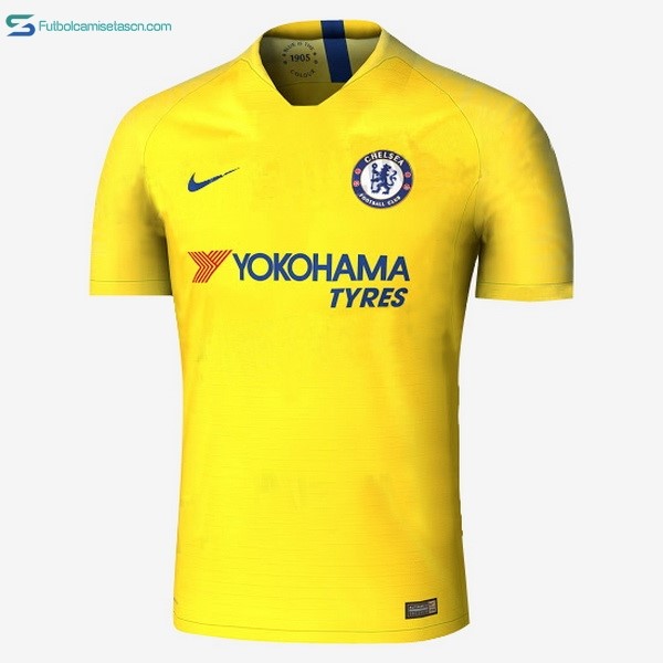 Tailandia Camiseta Chelsea 2ª 2018/19 Amarillo